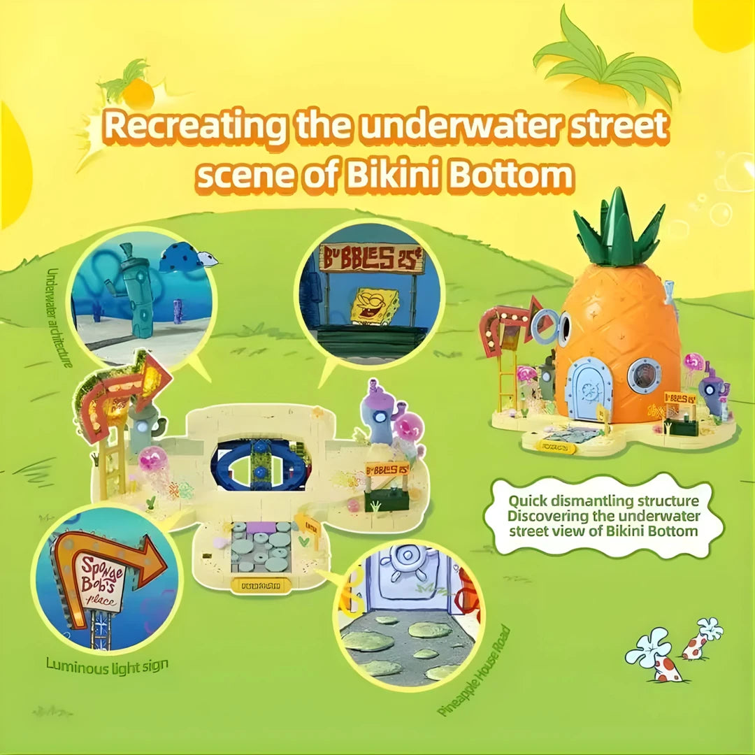 SpongeBob Pineapple House Brick Set